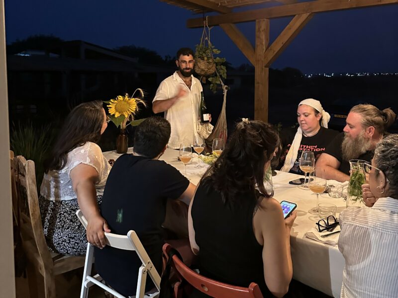 חגי בלעיש – ארוחה על הדק